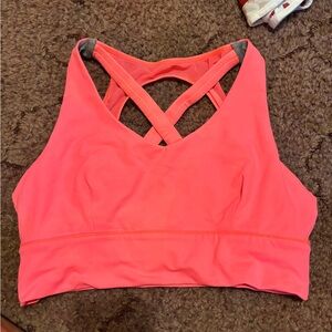 Coral born primitive sports bra